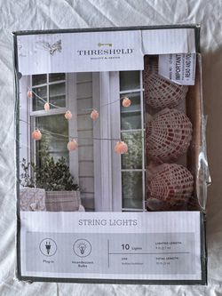 Threshold Seashell String Lights 10-Count