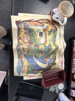 Disney Place Mats Vintage