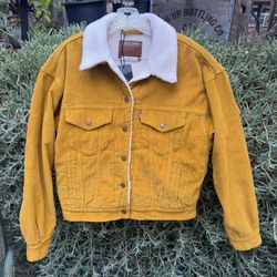 90S SHERPA CORDUROY TRUCKER JACKET