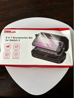 Nintendo Switch 2 cover and accessories