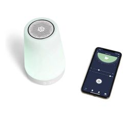 Hatch Rest+ Baby Sound Machine Night Light Time-To-Rise plus Audio Monitor