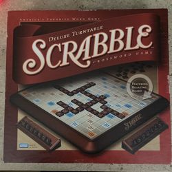 Scrabble Deluxe - Like New, Complete