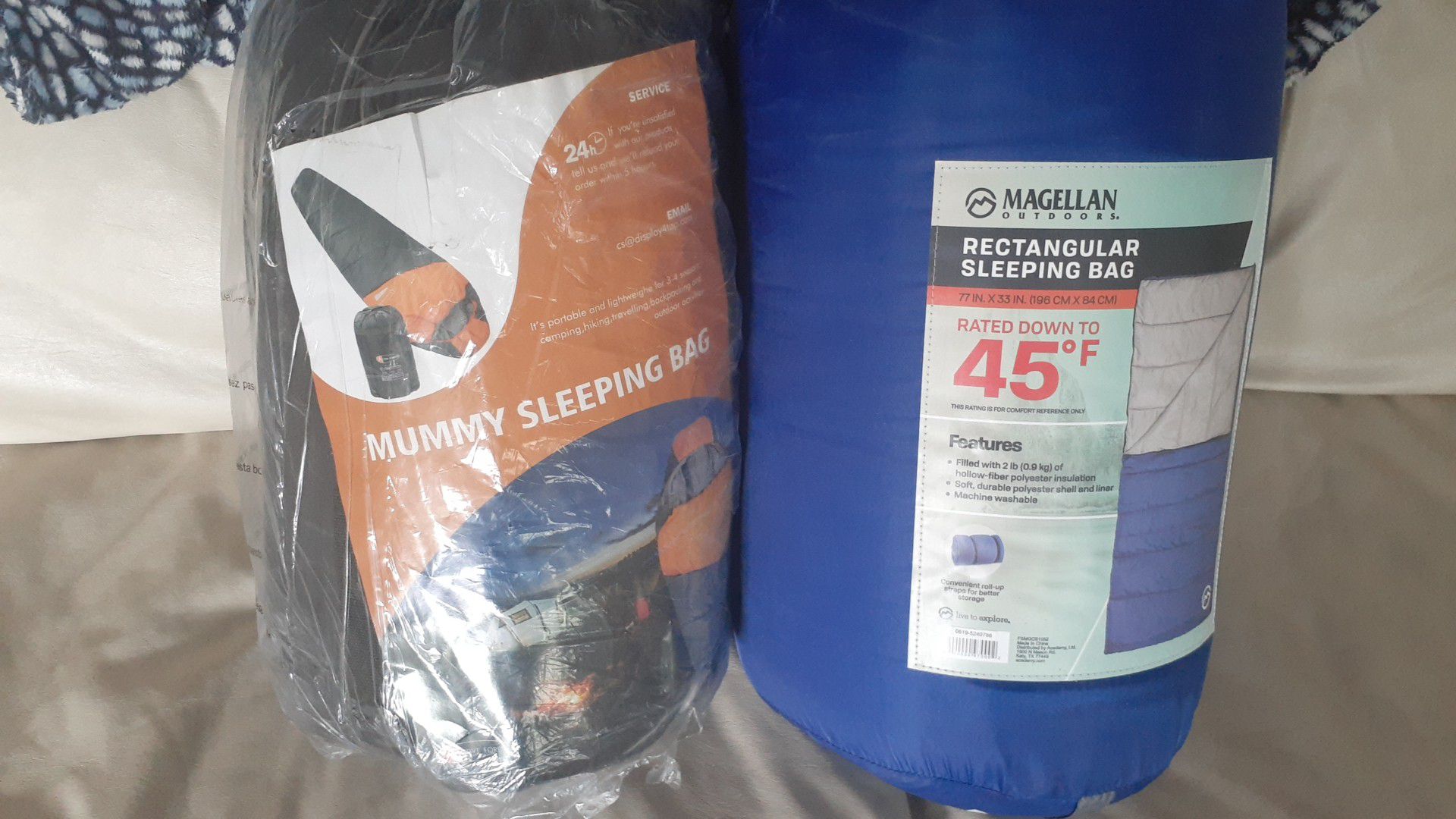 Brand New sleeping bags never been used