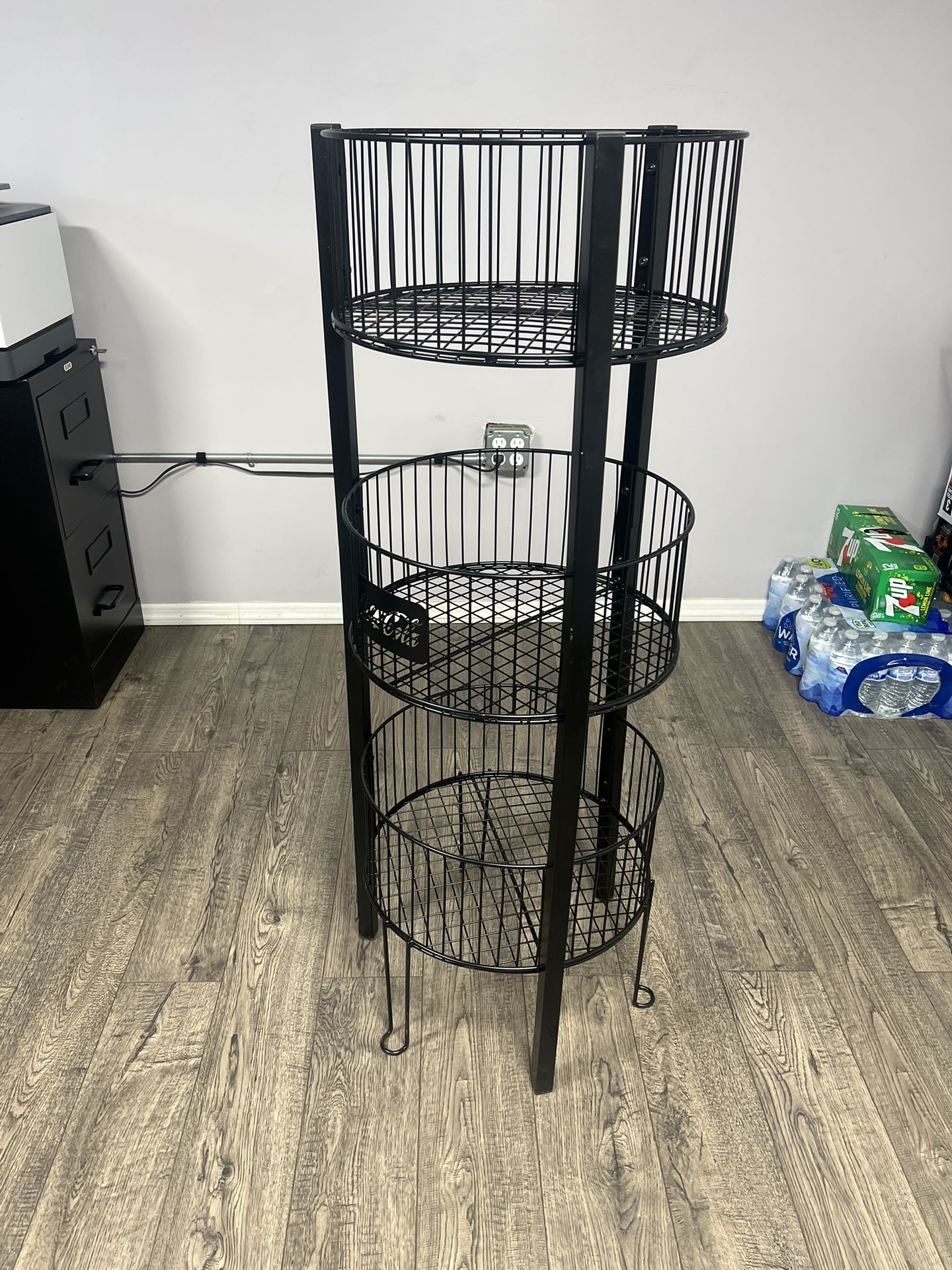 3 Tier Metal Storage Container