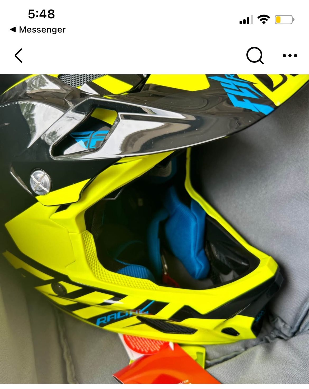 Brand new Fly Racing Werx-R full-face helmet