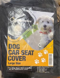 Dog car seat cover - large