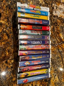 Classic Disney VHS collection