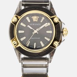Versace VERSACE ICON ACTIVE (WC-6E) - WATCH - TRANSPARENT BLACK/GOLD