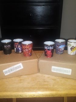 AC/DC Shot Glasses