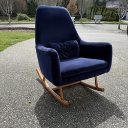 CB2 Mid century Modern Rocking Chair 