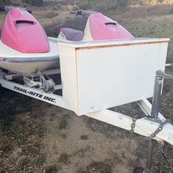 Double Jet Ski Trailer