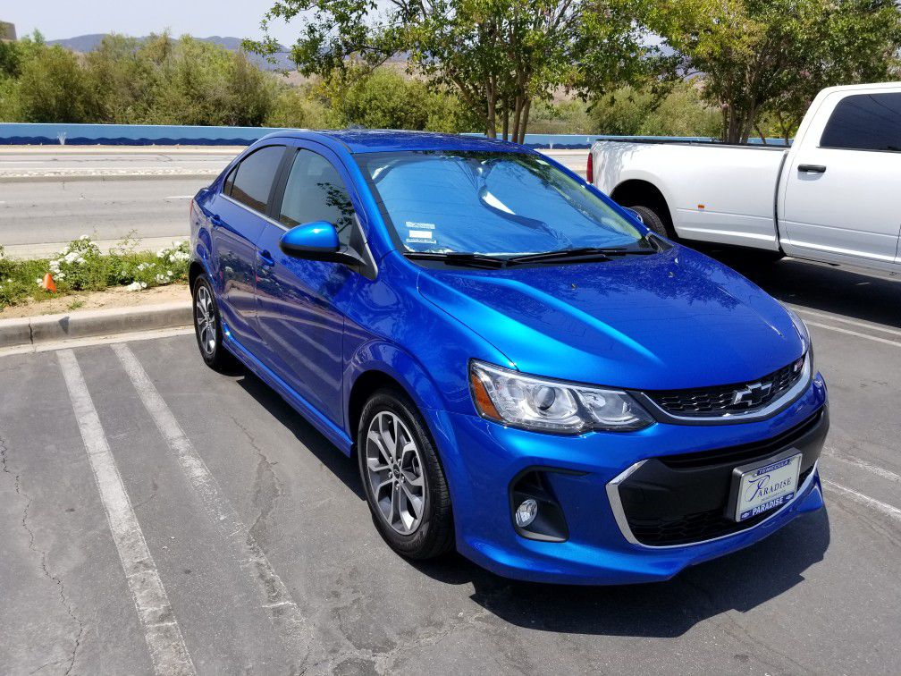 2018 Chevy Sonic LT automatic RS package