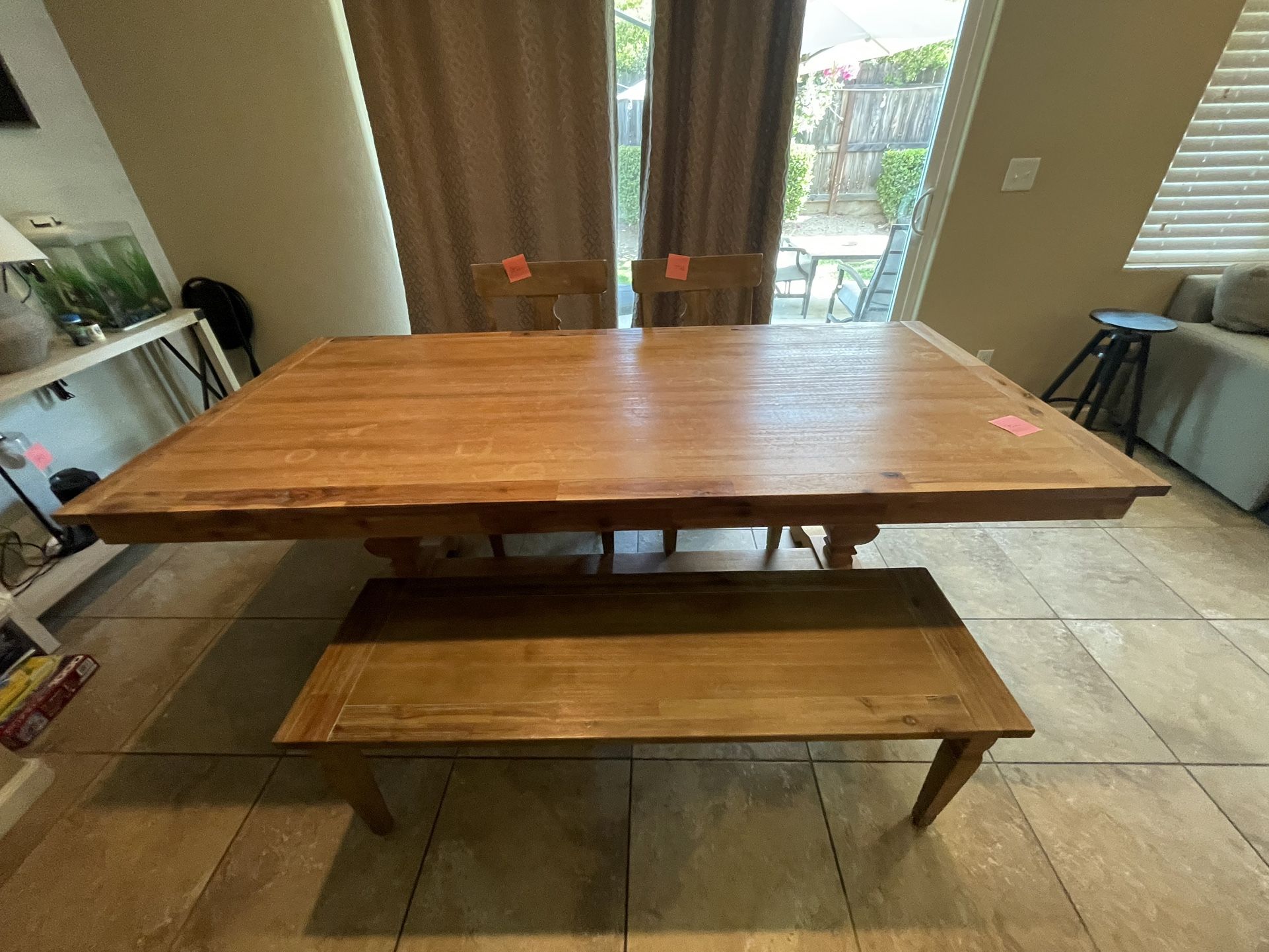 Dining Wood Table Set for Sale in Clovis, CA OfferUp