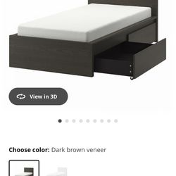 Black Twin Bed