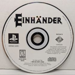 Einhander For PS1 