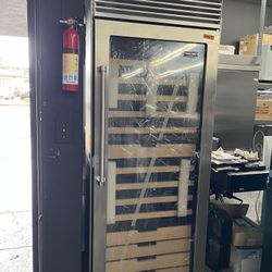 Stainless Steel Viking 30” Wide Wine Column Built In