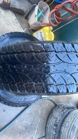 30X9.50R15. LT.   2for $200 AMERICUS ALL TERRAIN  instaladas