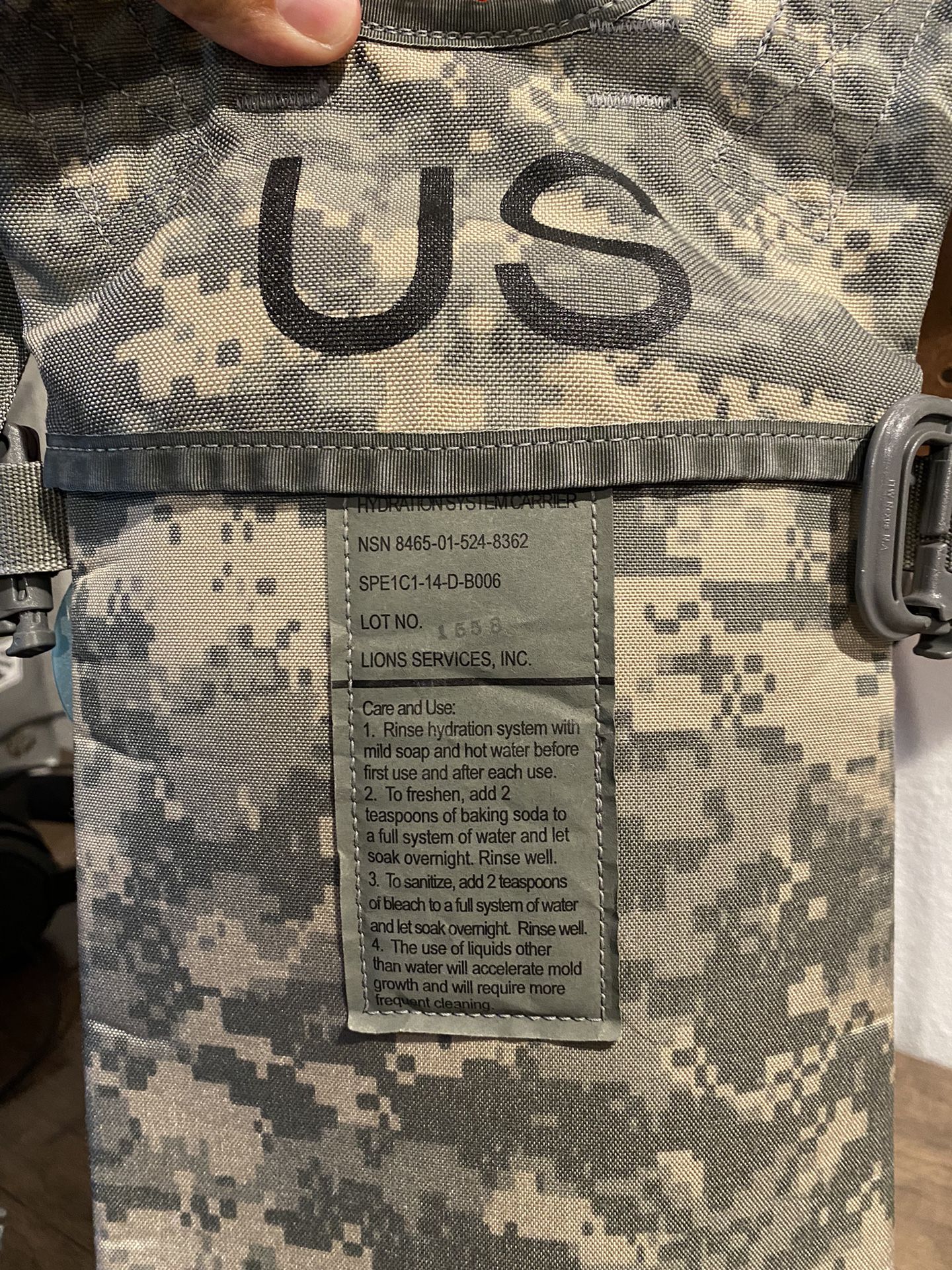 Genuine US Military 100oz Camel Pack