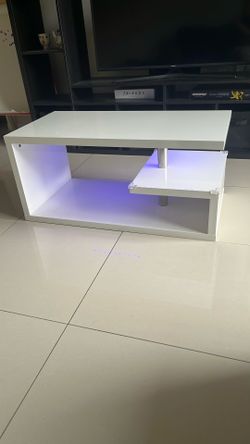 Low White Table 