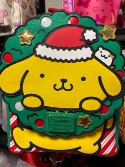 Loungefly Exclusive Sanrio Pompompuri light up Mini Backpack