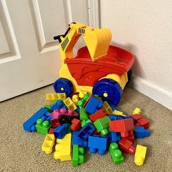 Wagon/ 62 Blocks / Mega Blocks 