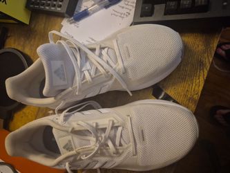 Adidas Runfalcon 2.0 Women’s Running Shoes Size 10 White/Silver – New No Box