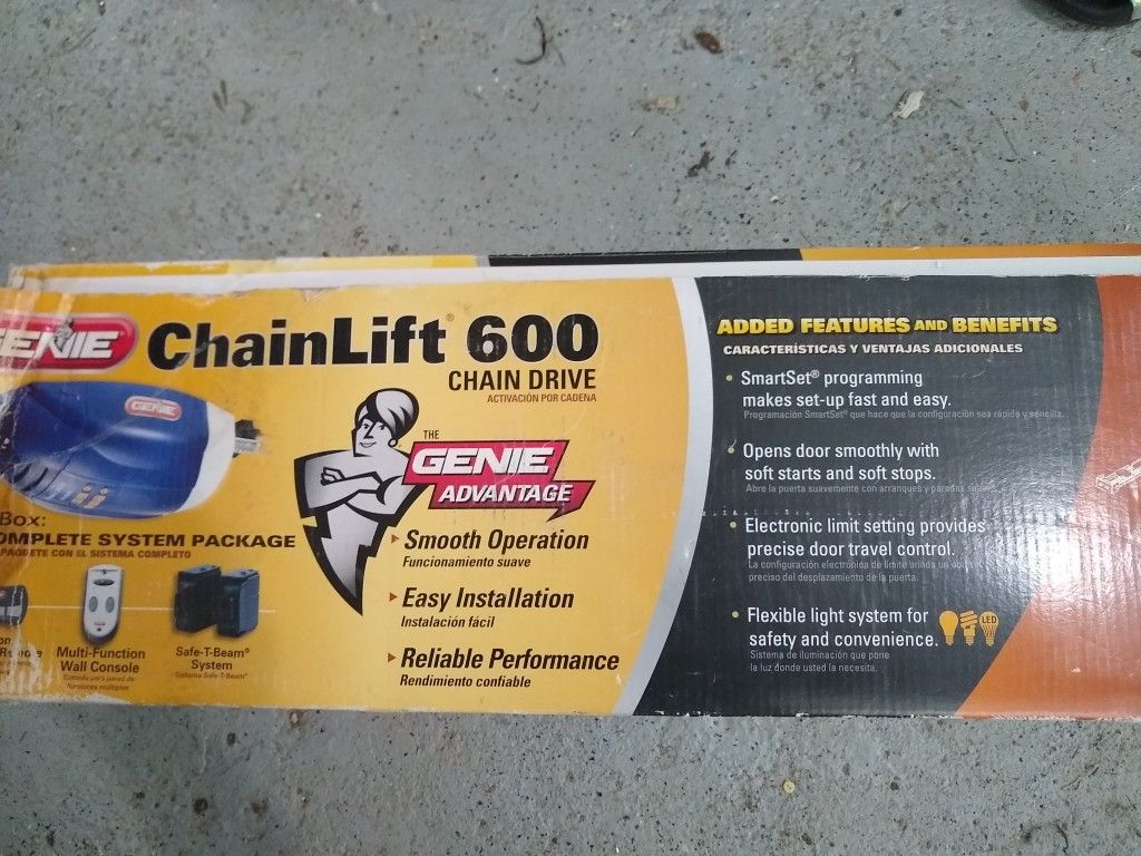 Genie Chairlift 600 Garage Door Opener