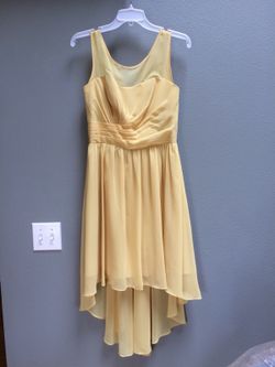 Alfred Angelo yellow dress
