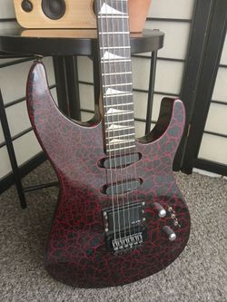 Vintage 80s Jackson style guitar