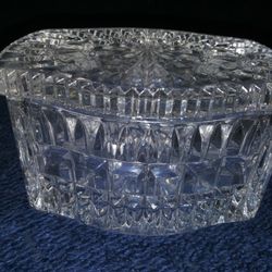 Crystal Trinket Box.