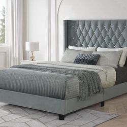 Brand New Queen Bed Frame With Mattress & Boxspring All Included For Only $499 🚨 Ready For Deliver 🚚
