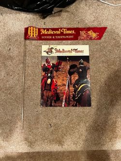 Medieval Times Commemorative Program lot vintage collectable dinner & tournament