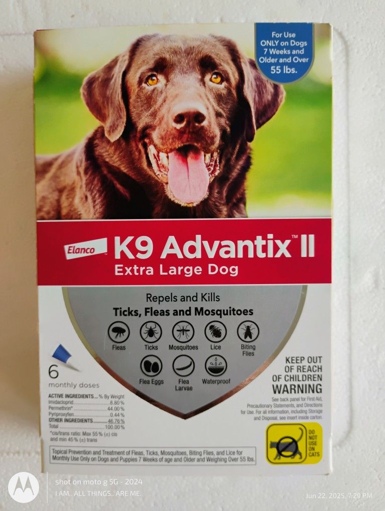 K9 Advantix II - Extra Large Dog