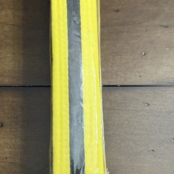 Youth Karate Belt Yellow & Black New