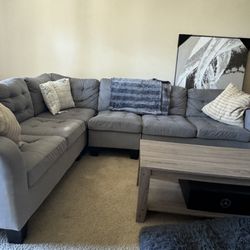 L-Shaped sectional couch
