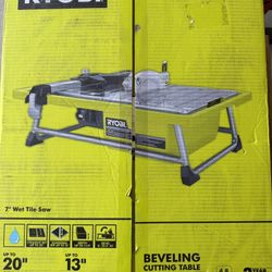 Ryobi Wet Saw