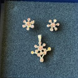 Earrings And Pendant Set