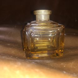 Amber Glass Perfume Bottle