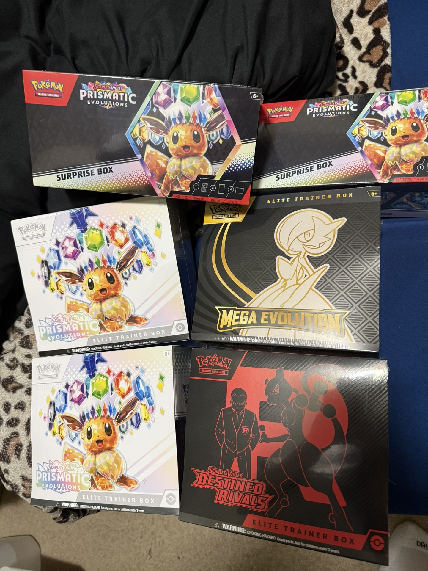 Pokemon ETBs And Suprise Boxes