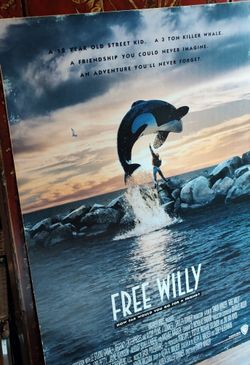 FREE WILLY movie Poster