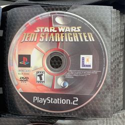 Ps2 Game: Star Wars Jedi Star fighter