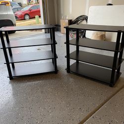 Shoe Stand 2 Pieces- Used Light Wear- Must Pick Up