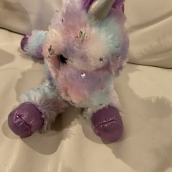 Sparkly Unicorn Stuffed Animal 10.5in