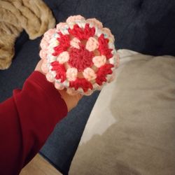Crochet Scrap Mushrooms 