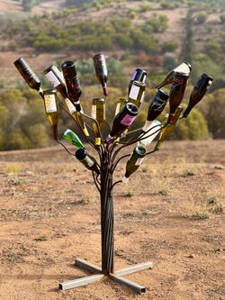 Wine Bottle Tree