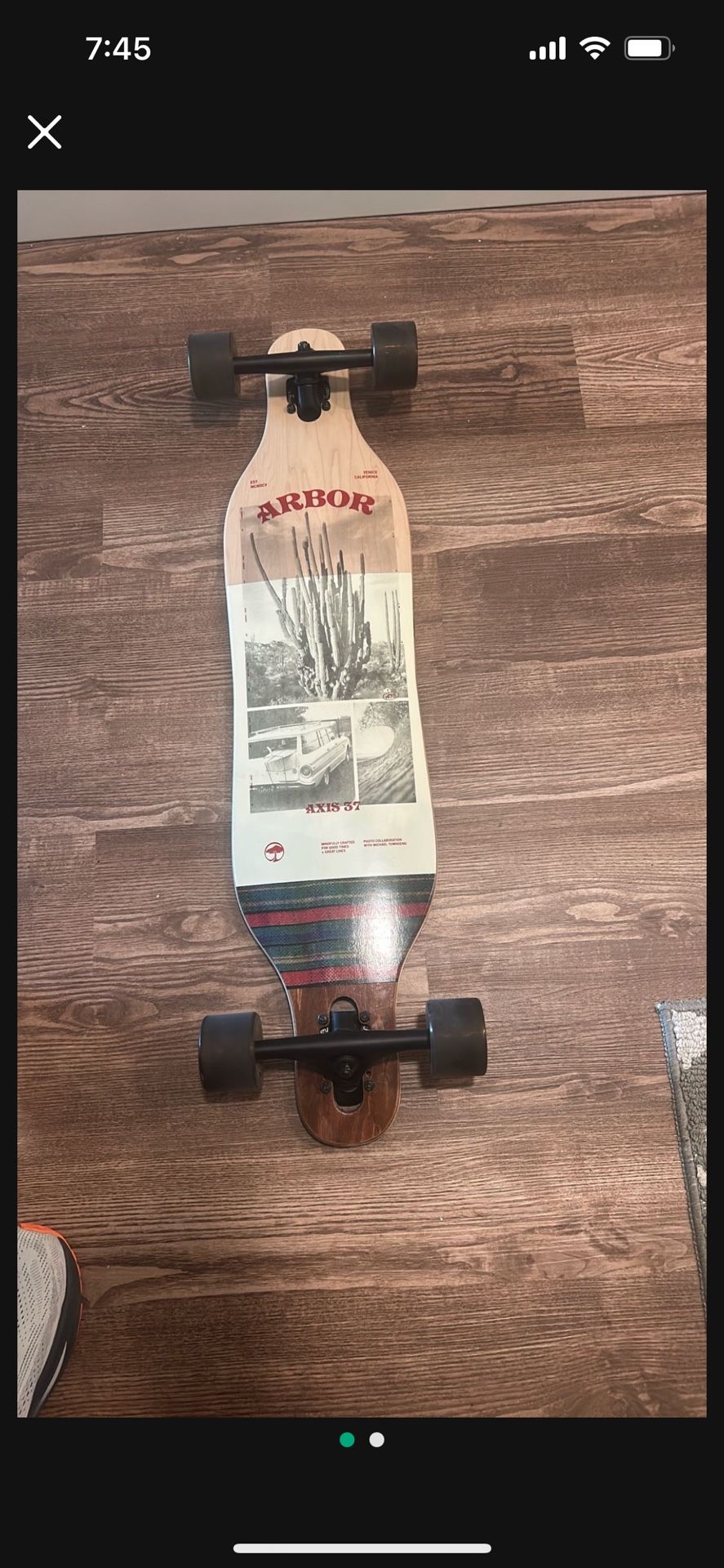 Arbor Wood Deck Longboard