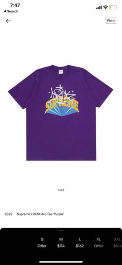 SUPREME X IRAK ‘PURPLE’