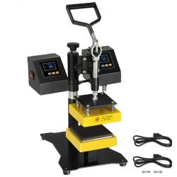  Clamshell Style - Heat Press Dual Element Heating High Pressure 5 x 5