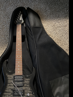 Ibanez GRX70QA Electric Guitar Transparent Black Sunburst