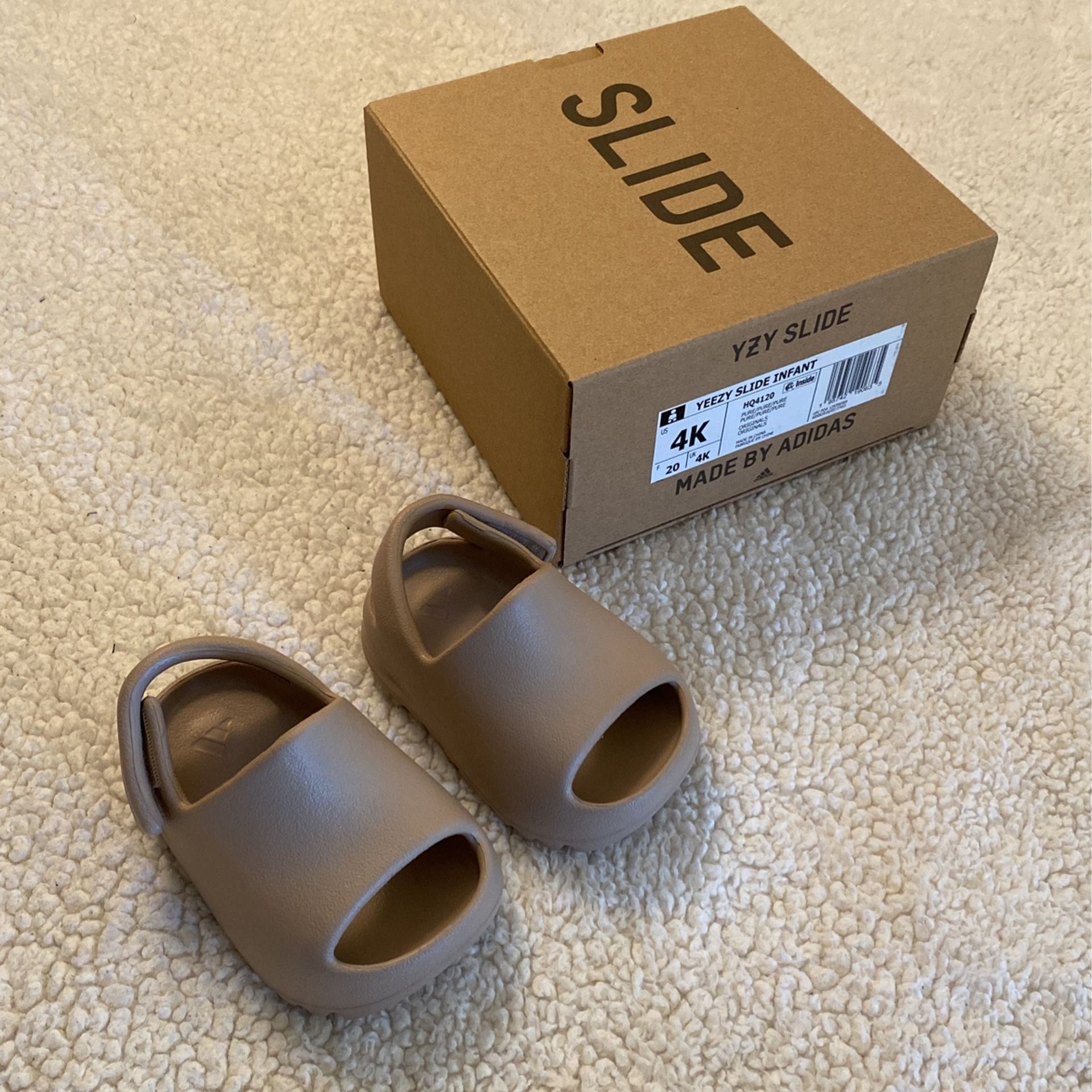 Infant sales yeezys slides